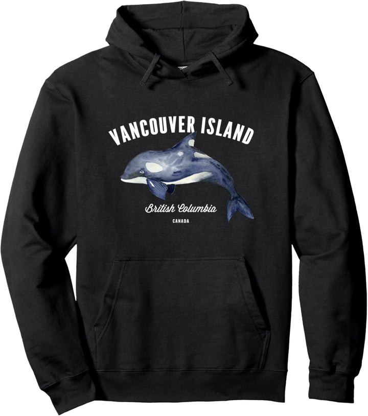 Vancouver Island British Columbia BC Kanada Killerwal Orka Pullover Hoodie