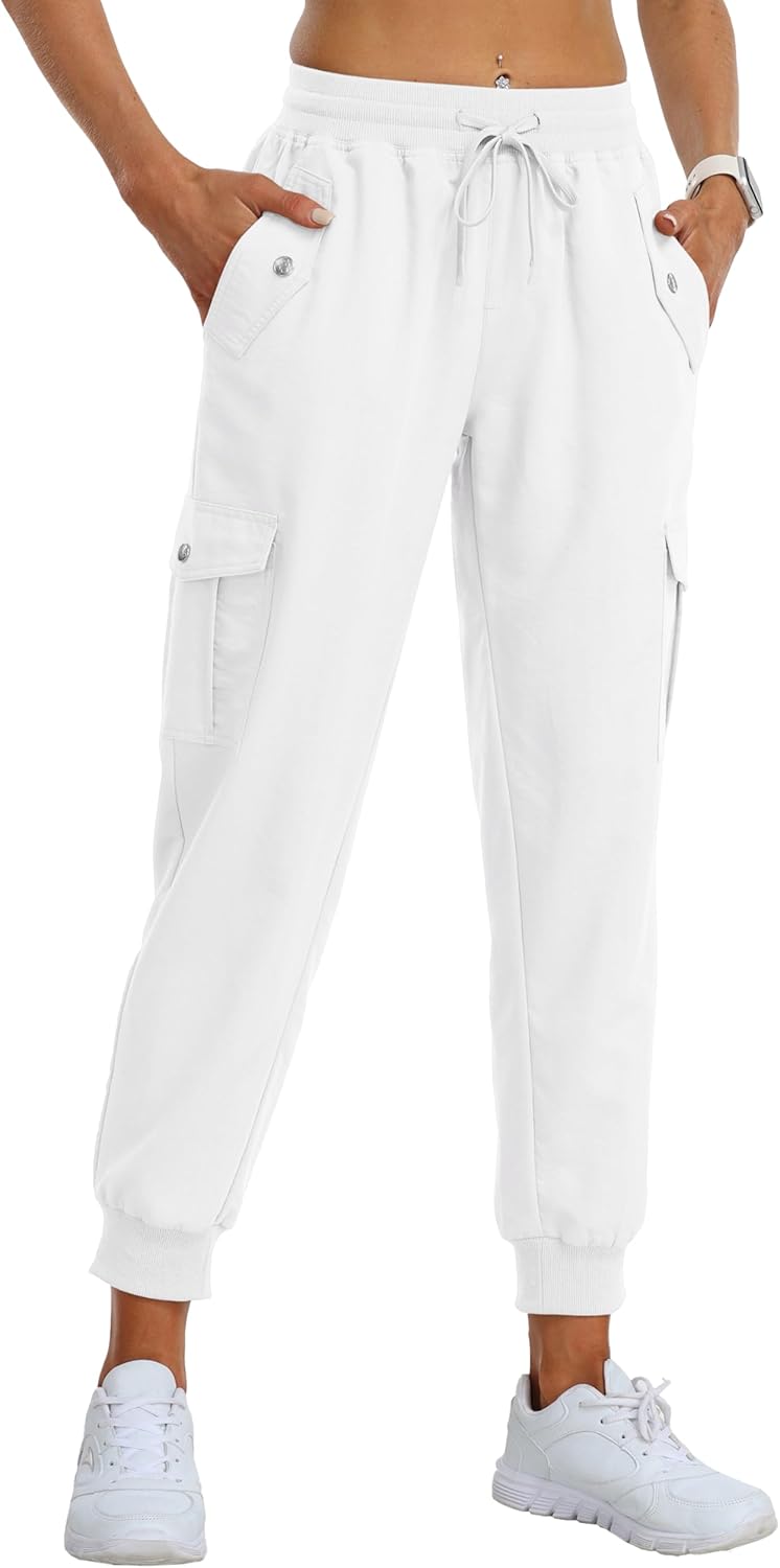 JINSHI Hosen Damen Cargohose Wanderhose Leichte Jogginghose Freizeithose Funktionshose Outdoorhose m