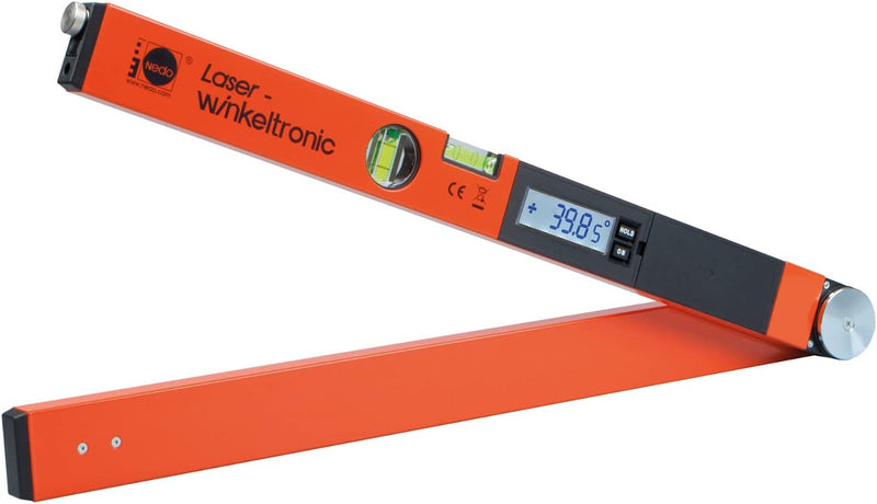 NEDO GMBH & CO.KG 460613 Winkelmessgerät L.605mm 1Lasermodul Laser-Winkeltronic NEDO 0,5mm/m genau