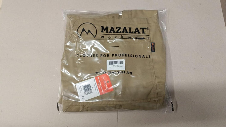 Mazalat Lange Latzhose mit Multifunktionstaschen Berufsbekleidung für Handwerker, Maurer, Dachdecker