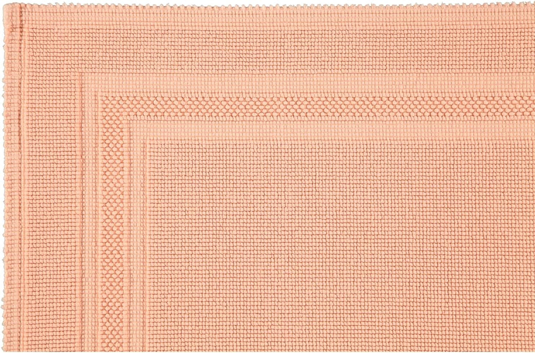 RHOMTUFT Badteppich Gala eckig 60 x 90 cm Farbe: Peach Peach - 405 60x90 cm, Peach - 405 60x90 cm