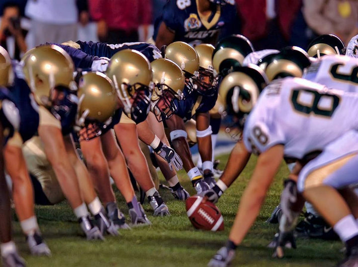 CALVENDO Puzzle Kraft und Taktik - American Football 2000 Teile Lege-Grösse 90 x 67 cm Foto-Puzzle B
