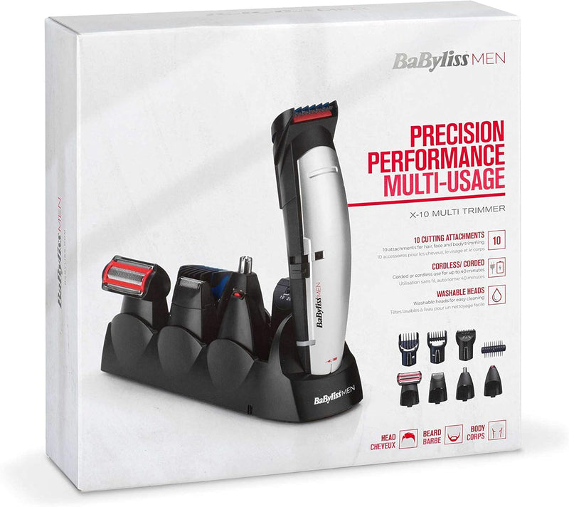 BaByliss MEN E837E Multigroom Trimmer-Set | 1er Pack