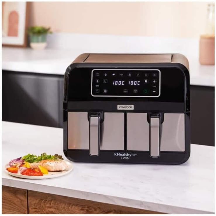 Kenwood kHealthy Fry Twin Heissluftfritteuse HFM20.000MB