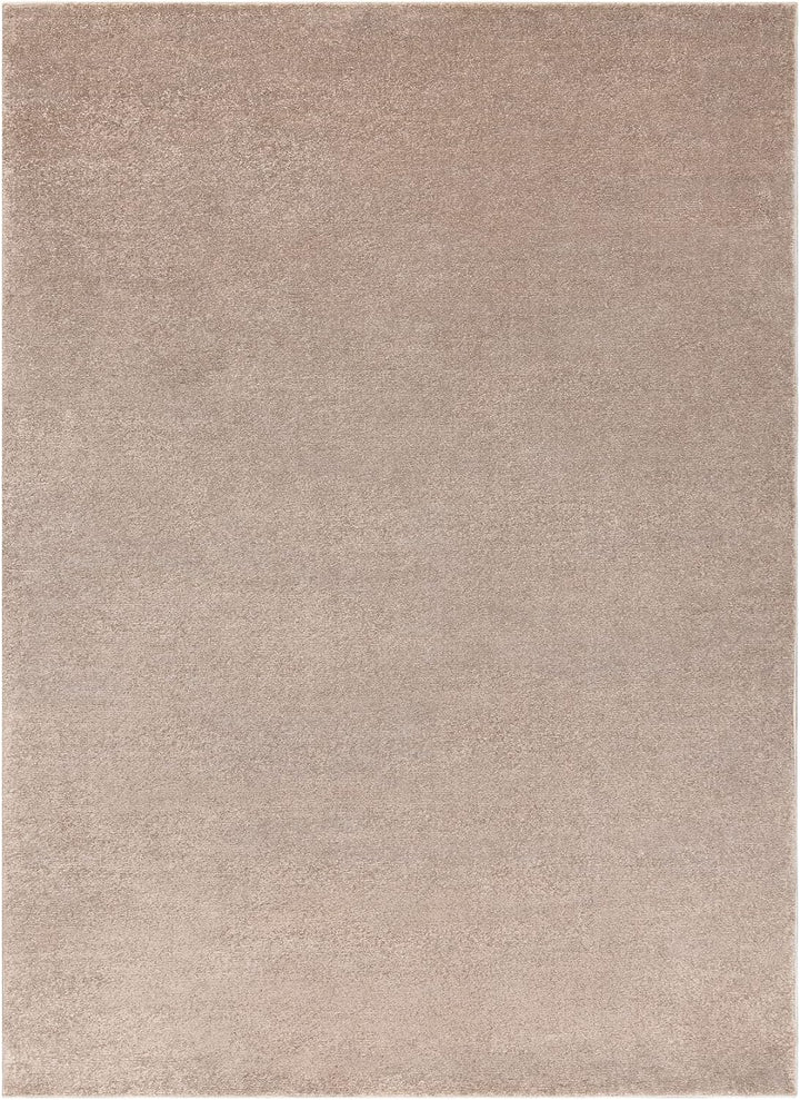 rugsx Teppich Softy beige, glatt, einfarbig, für Zimmer, Wohnzimmer, Schlafzimmer, 200x290 cm 200x29