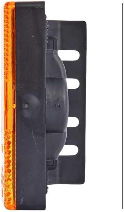 HELLA - Seitenmarkierungsleuchte - LED - 24V - geschraubt/Anbau - Lichtscheibenfarbe: gelb - LED-Lic