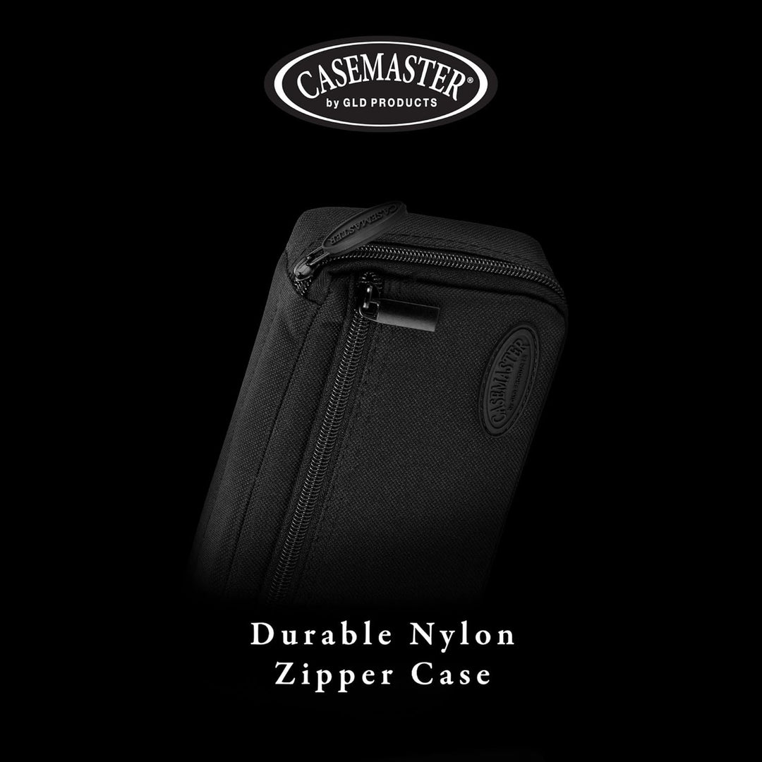 Casemaster Plazma Dartkoffer für weiche Dartpfeile mit Stahlspitze, für 3 Dartpfeile und integrierte