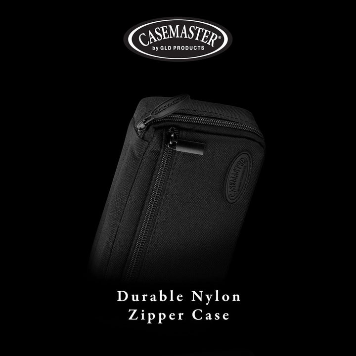 Casemaster Plazma Dartkoffer für weiche Dartpfeile mit Stahlspitze, für 3 Dartpfeile und integrierte