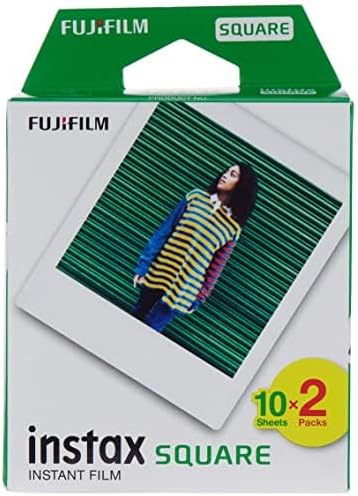 instax Square Link Midnight Green & Square Film (20/PK) Midnight Green Bundle mit Square Film (20/PK