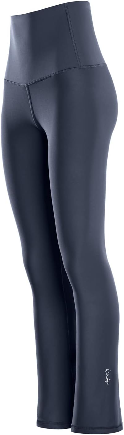 WINSHAPE Damen Leggings Damen Functional Comfort Boot Cut Leggings “high Waist” Bchwl103c, Anthrazit