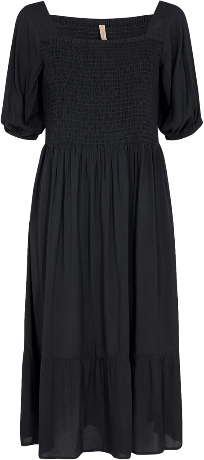 SOYACONCEPT Damen Kleid XL Schwarz, XL Schwarz