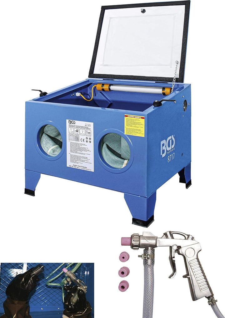 BGS-technic 8717 Druckluft-Sandstrahlkabine, Strahlkabine