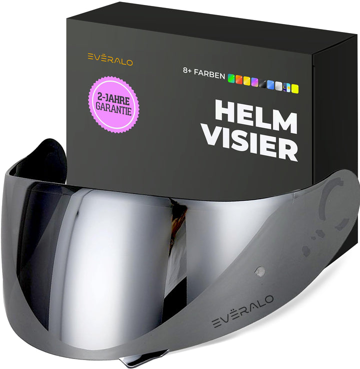 kompatibel mit Visier Shoei Gt Air - Gt Air 2 - Neotec - Opticson - Cns 1 (Verspiegelt Chrom), Versp