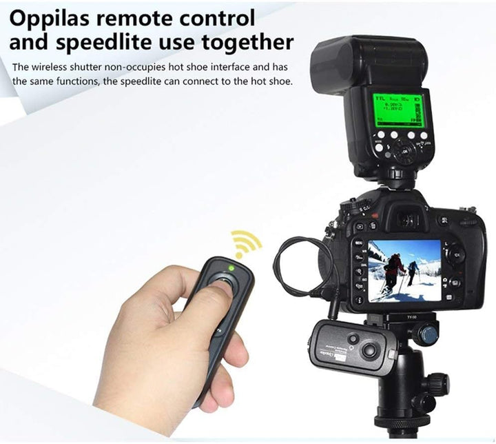 Pixel Kabellose Fernauslöser RW-221/N3 Kamera Funkfernauslöser Kompatibel mit Canon EOS R5 10D 6D-II