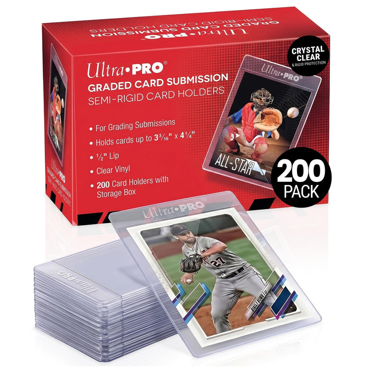Ultra Pro UP - Semi Rigid 1/2" Lip Tall Sleeves (200)