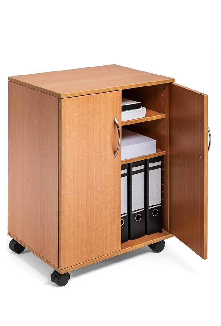 Durable Multifunktionswagen 74/53 geschlossen, Buche, 311547 Geschlossen Buche, Geschlossen Buche