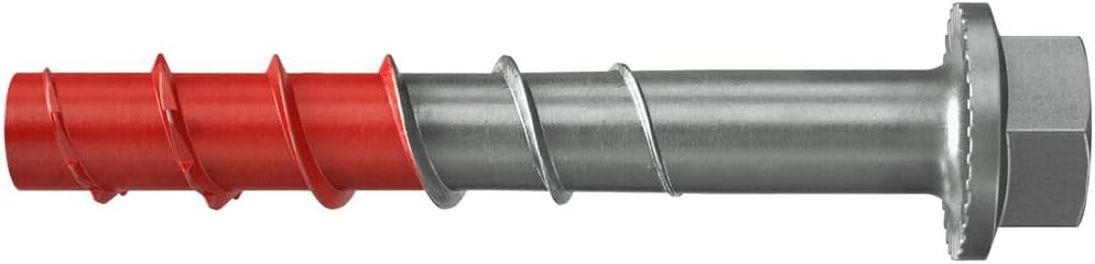 fischer UltraCut FBS II 8x80 30/5 US Sechskant aus Edelstahl, leistungsstarke Betonschraube mit gehä