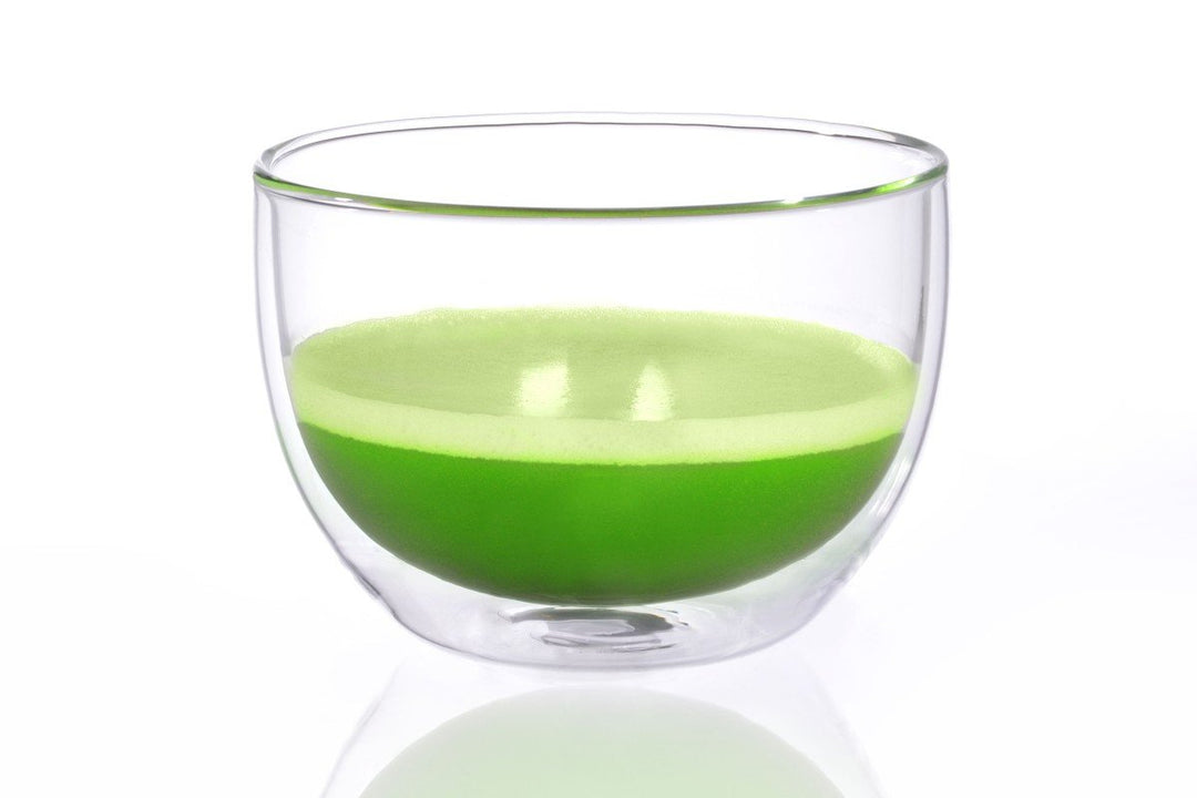 Matcha Schale/Matcha Teeschale 400ml aus doppelwandigem Thermo-Glas, Original Aricola®