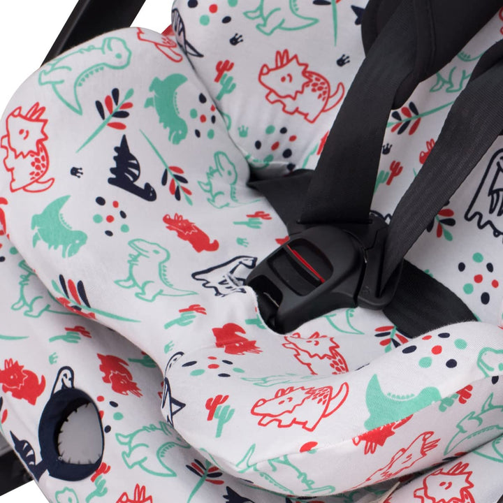 JYOKO KIDS Bezug für Autositz kompatibel mit Axkid One (Dino Party), Dino Party
