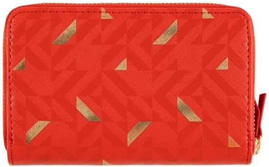 DRAEGER PARIS 1886 Damen Rot und Gold Geldbörse