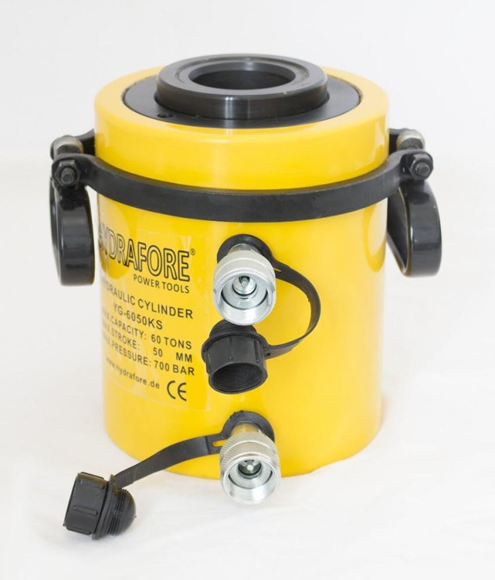 HYDRAFORE Doppeltwirkender Hohlzylinder (60 Ton, 50 mm)