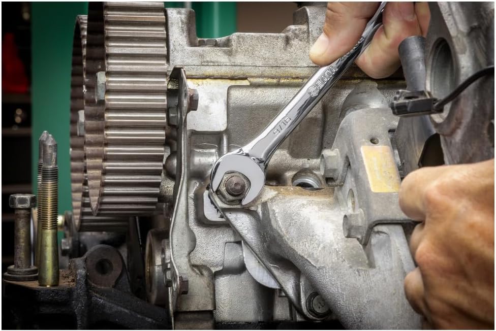 SATA ST09021SJ Ringmaulschlüssel, Gabelringschlüssel, Gabelschlüssel, Schraubenschlüssel Set 1/4"/6,