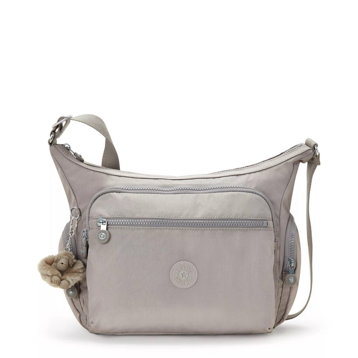 Kipling GABBIE Mittelgrosse Umhängetasche Grau/Crew Fleece, Grau/Crew Fleece