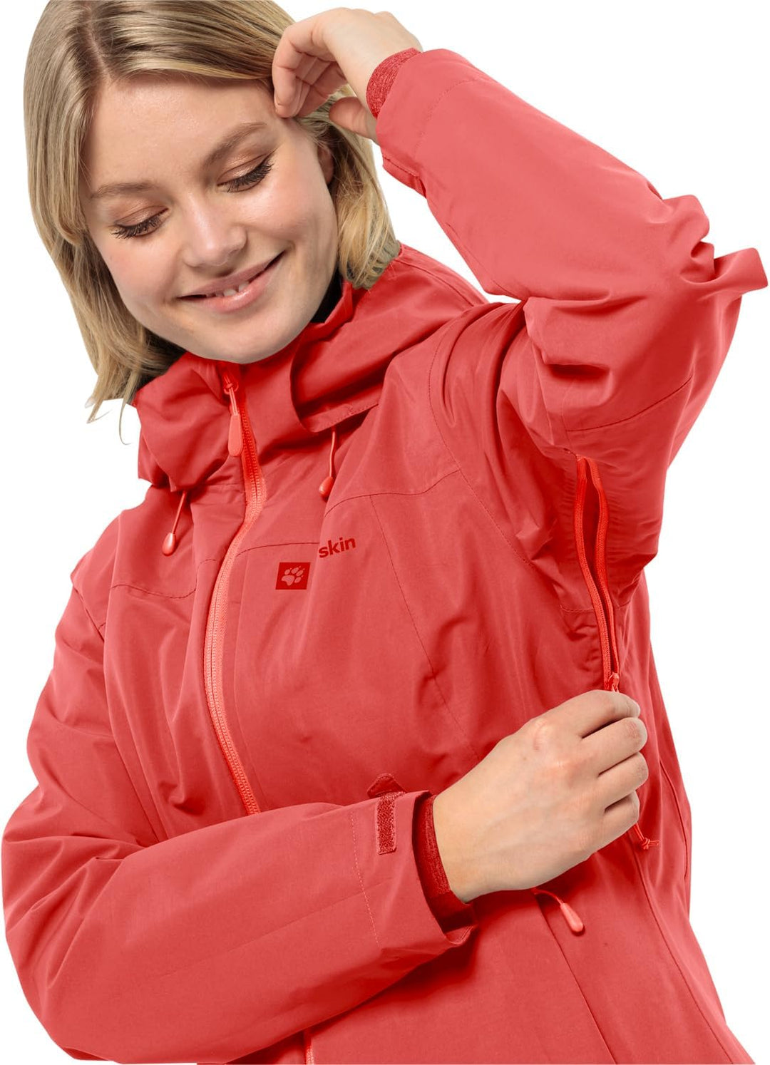 Jack Wolfskin Damen Jacke XS vibrant red, XS vibrant red