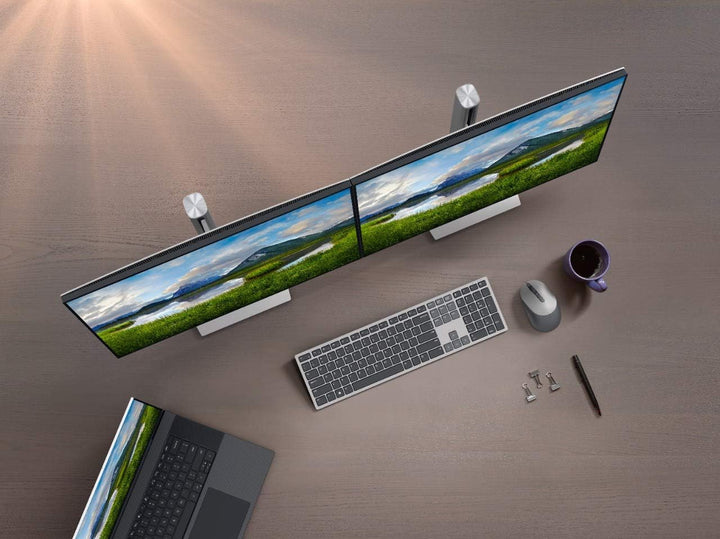 Dell Premier Kabellose Tastatur und Maus für mehrere Geräte — KM7321W — Französisch (AZERTY), Schwar