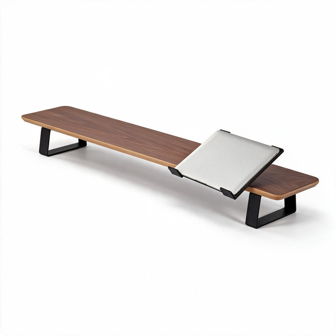 Laptop-Ständer mit einstellbarem Winkel für Desk Shelf Schiene | Modulares Zubehör Desk Shelves