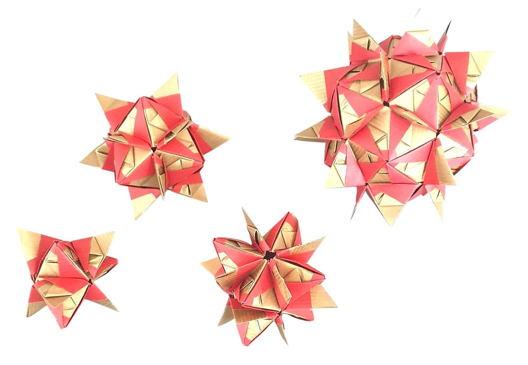 Sternenzauber. Das Adventskalender-Buch - jeden Tag einen neuen Stern falten: Mit 80 Blatt edlem Fal