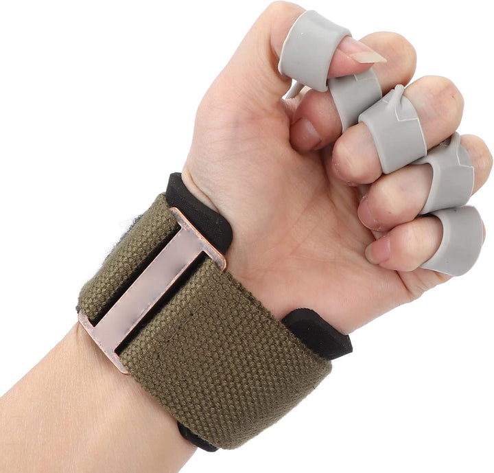 Focket Fingertrainer, 20Lb/40Lb Handgriff-Stärkung, Handstärkung, Finger-Widerstandsband, Gitarre, F
