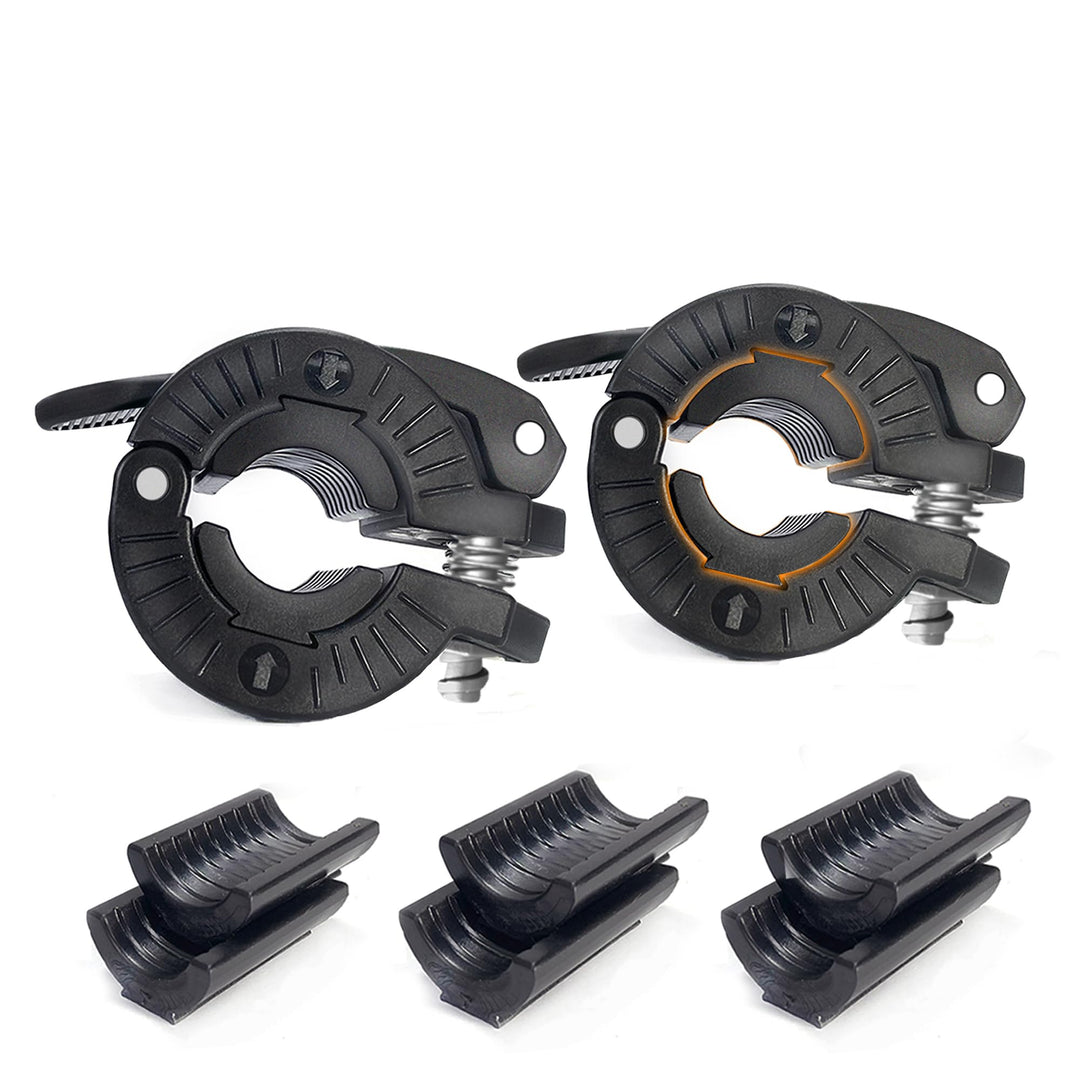 MAXRICH Langhantel-Clips, 5,1 cm oder 2,5 cm, mehrere Grössen, Gewichtsclips, olympisches Langhantel