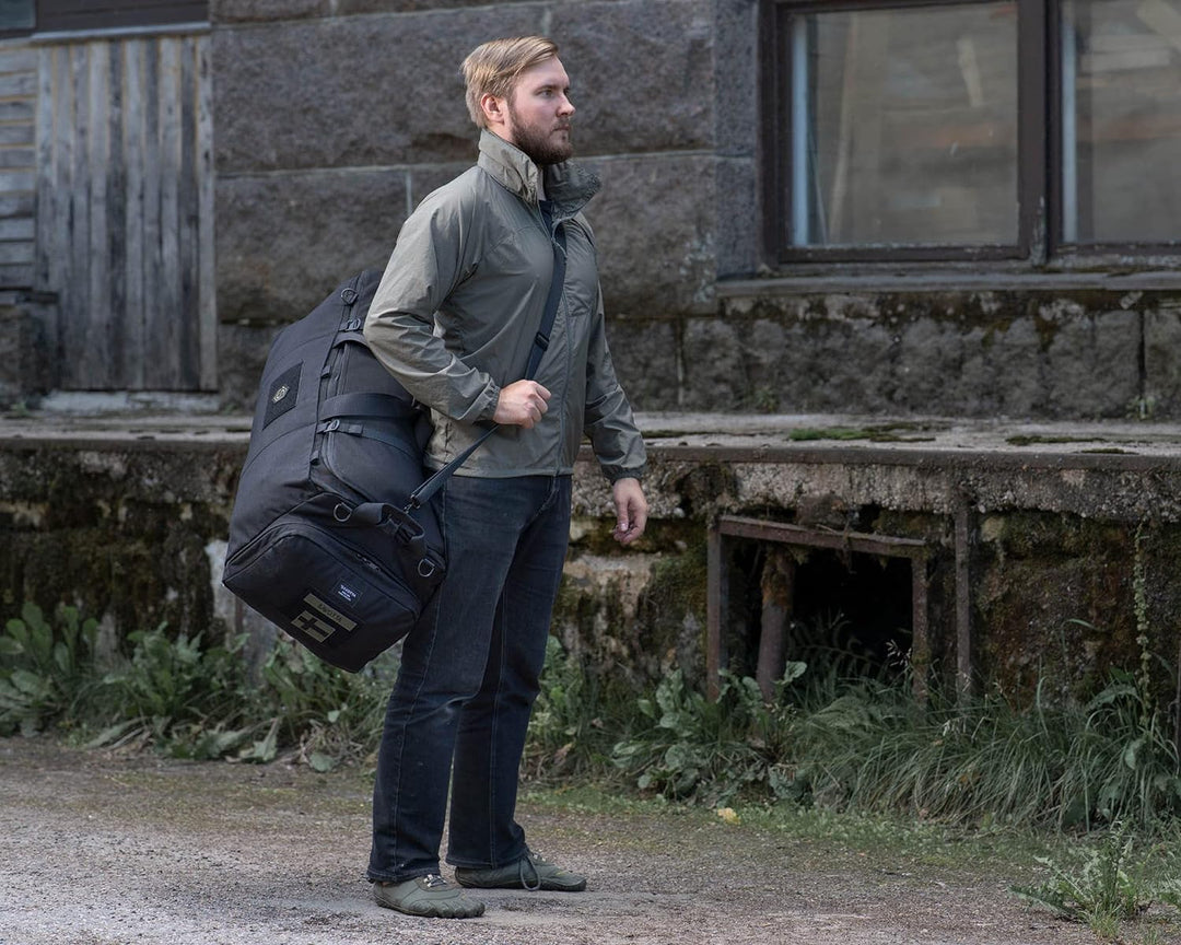 Savotta Keikka Duffelbag Einsatztasche 80 L Schwarz, Schwarz
