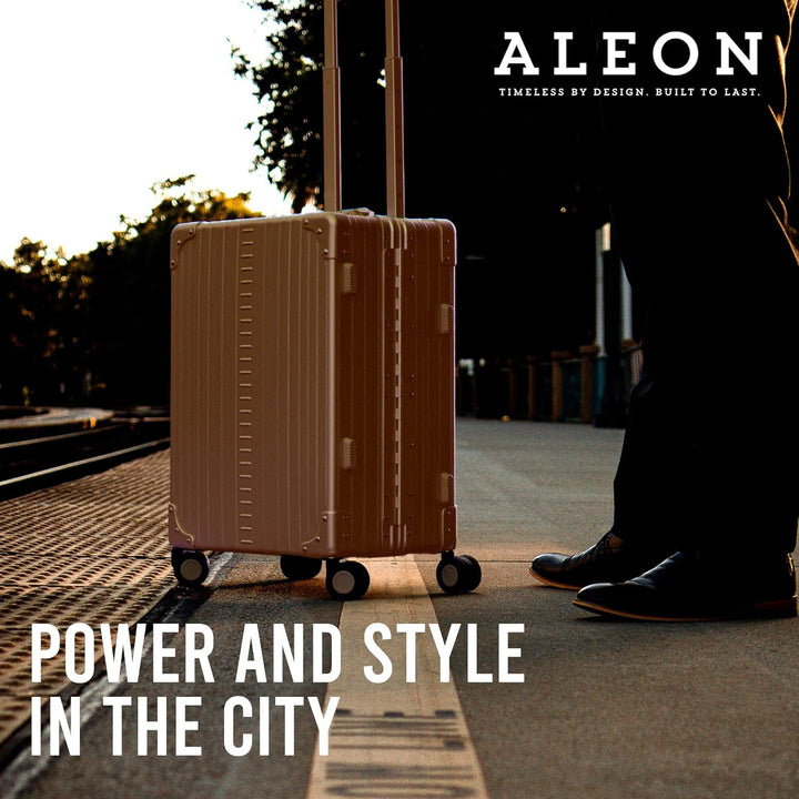 Aleon Traveler International 4-Rollen Kabinentrolley 55 cm, Bronze