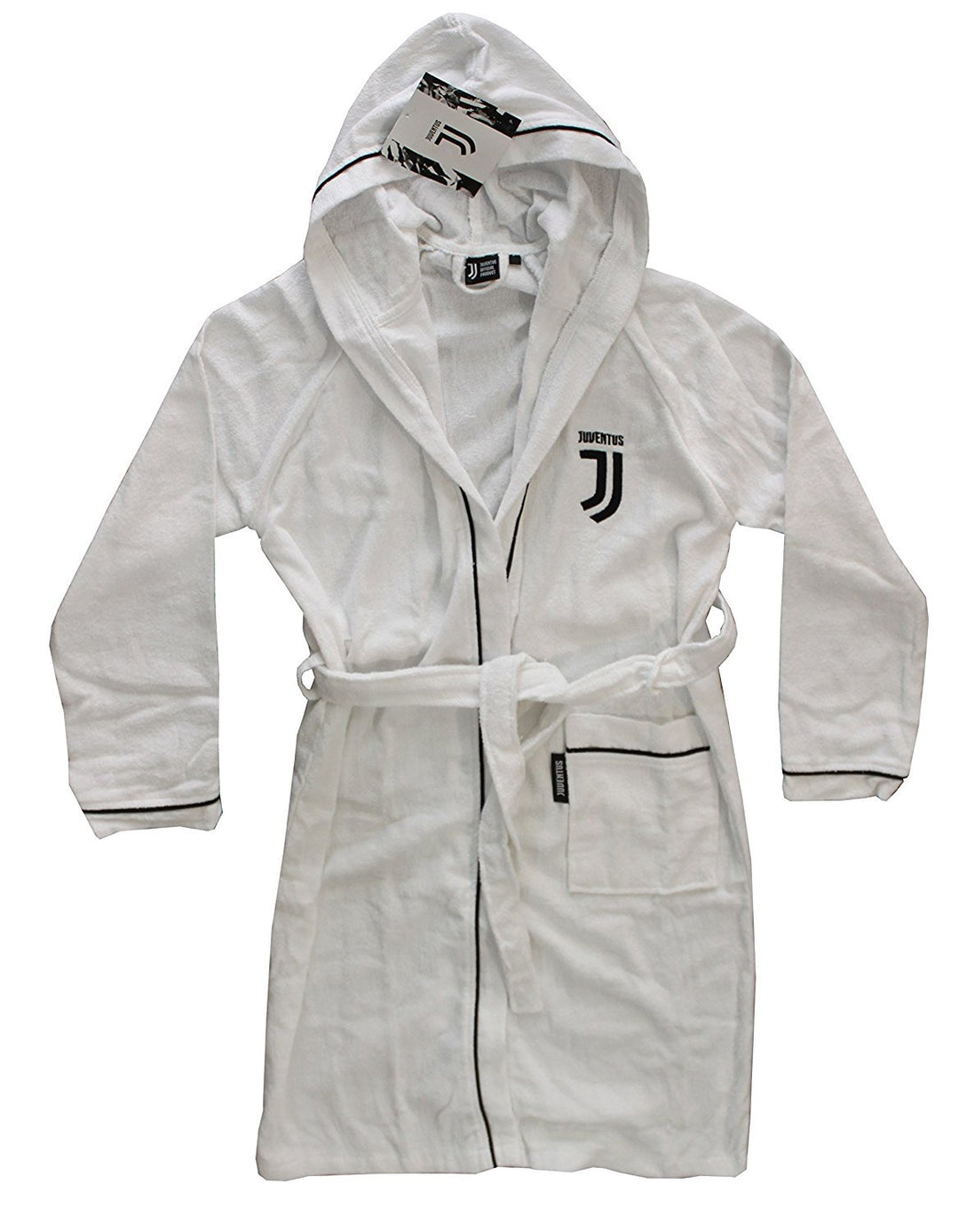 JUVENTUS 96330902131 Bademantel, 100% Baumwolle, Weiss, 40 x 30 x 8 cm, 6 40 x 30 x 8 cm Weiss, 40 x