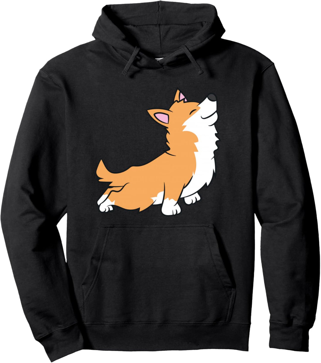 Yoga Corgi Hundetraining Meditation Hund Corgi Pullover Hoodie
