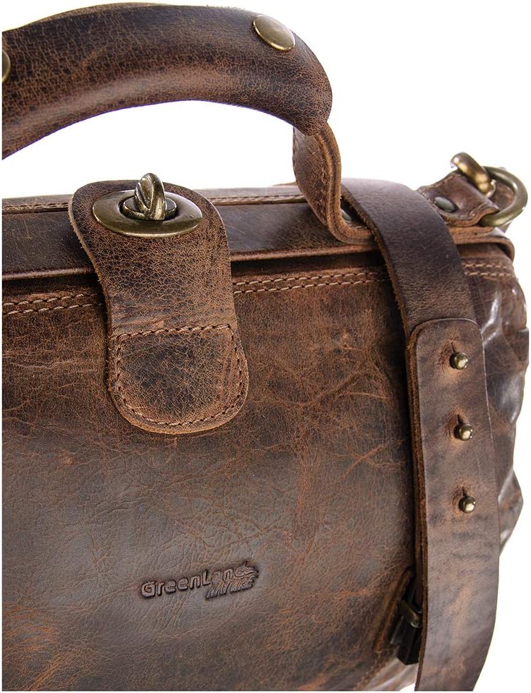 Greenland Nature Arztkoffer Doktorkoffer Arzttasche Doktortasche Hebammentasche Doc Case Koffer Natu