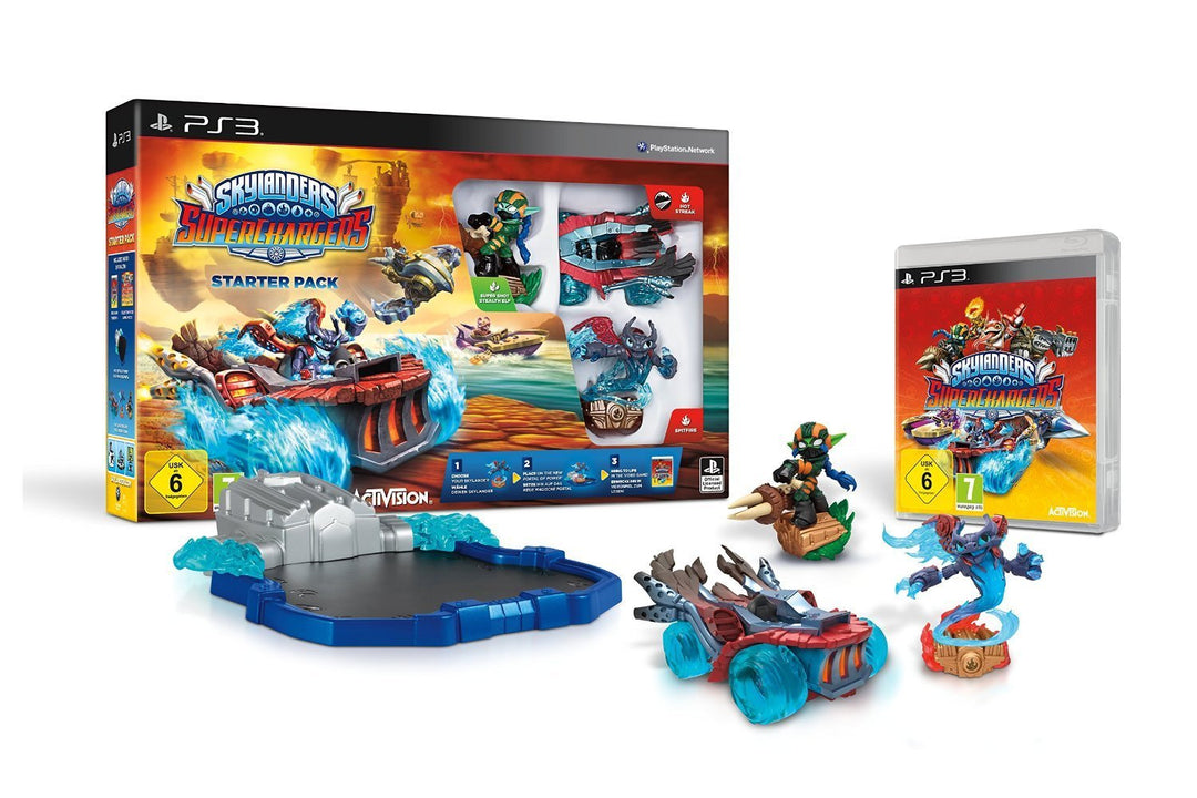 Skylanders SuperChargers: Starter Pack - [PlayStation 3] PlayStation 3 Standard, PlayStation 3 Stand