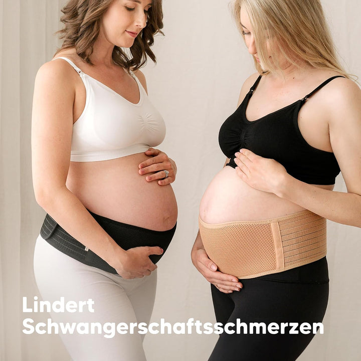 KeaBabies Bauchgurt Schwangerschaft - Weicher und atmungsaktiver schwangerschaftsgürtel - Bauchband