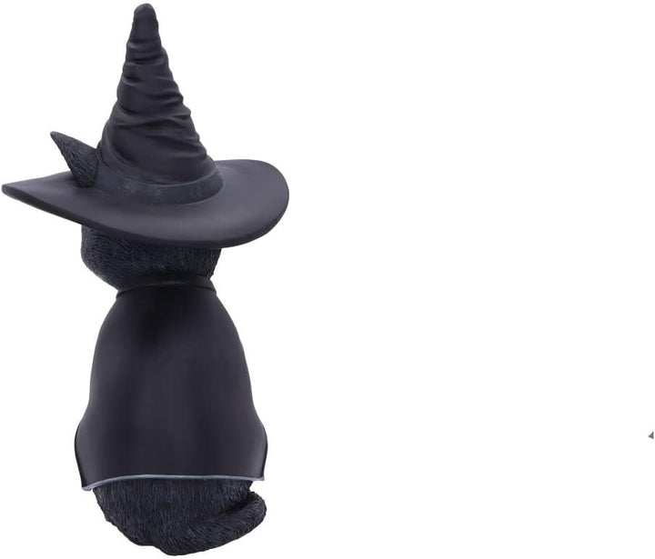 Nemesis Now Cult Cuties Purrah 30 cm (gross), Harz, schwarz, Hexenkatze-Figur, gruselig Bezaubernde