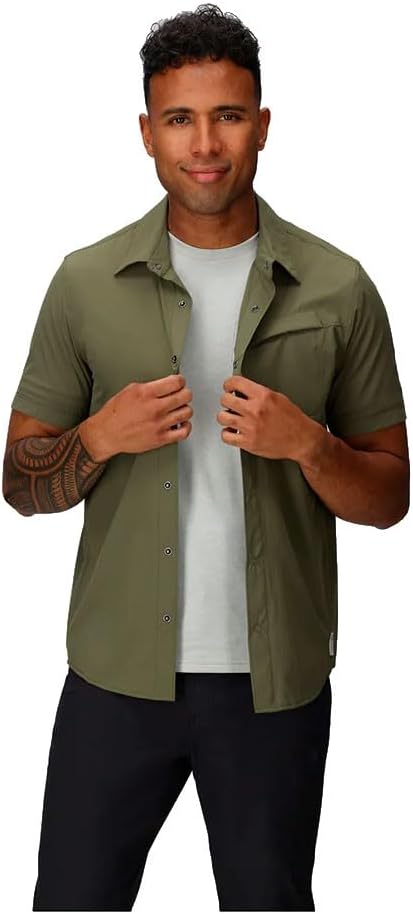 Outdoor Research Astroman S/S Sun Shirt S Ranger Green, S Ranger Green