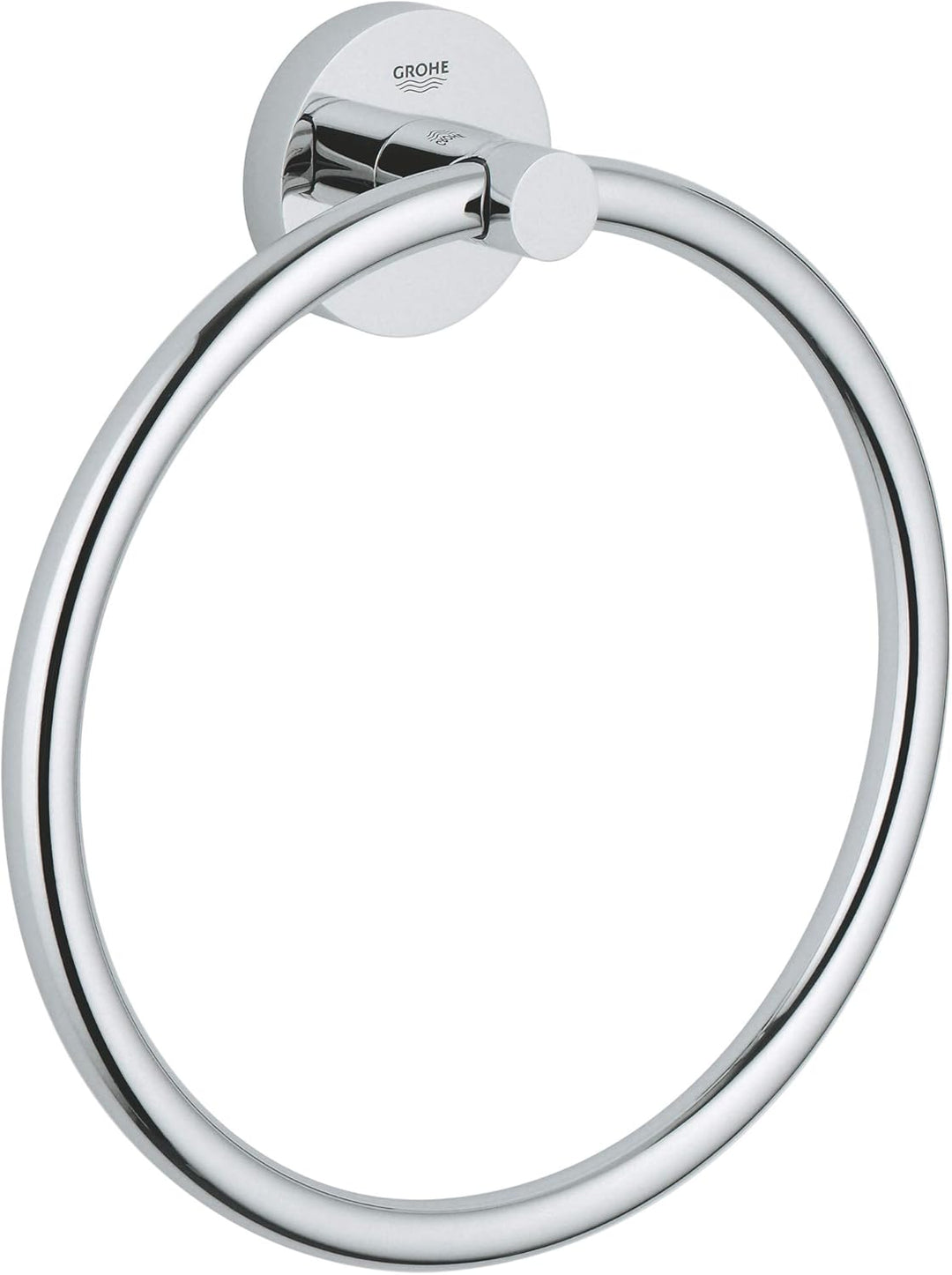 Grohe Essentials Badaccessoires - Handtuchring chrom 40365001 & Bau Cosmopolitan Accessoires Bath WC
