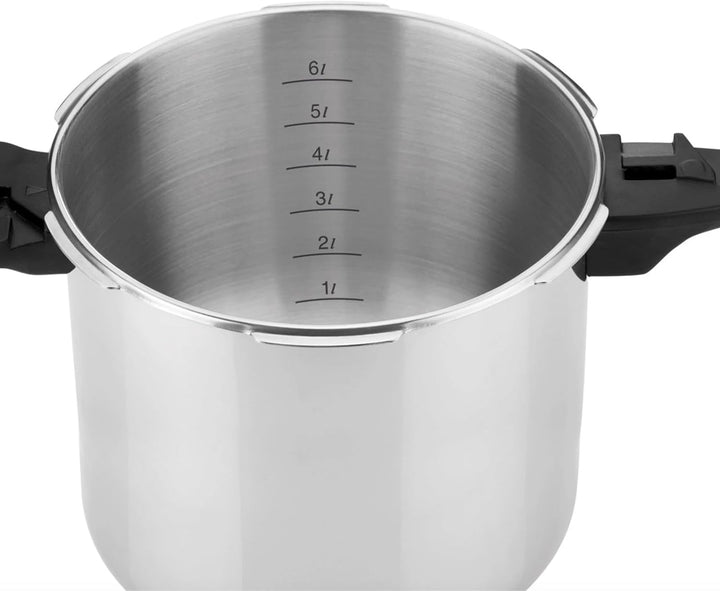 Tescoma Schnellkochtopf BIO EXCLUSIVE+ 7,5 l, Silber 7.5 Liter Silber, 7.5 Liter Silber