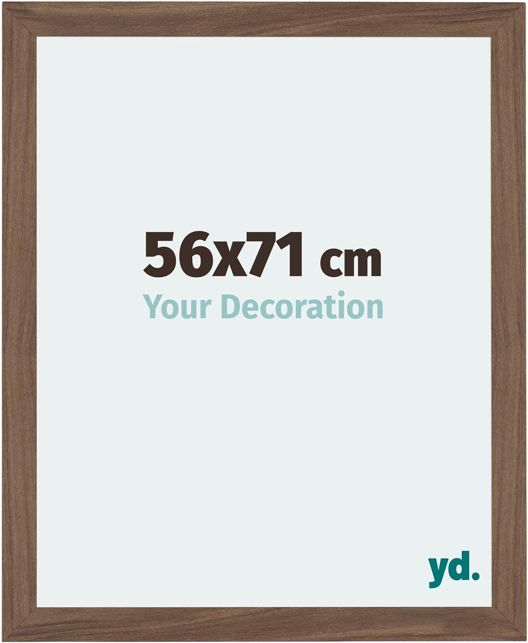 yd. Your Decoration - Bilderrahmen 56x71 cm - Bilderrahmen aus MDF mit Acrylglas - Antireflex - Ausg