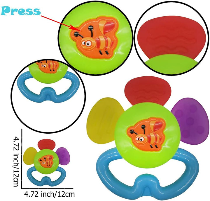 fiouni Baby Rassel Beissring Spielzeug Set Babys Erste Rasseln Babys Erstes Spielzeug Geschenkset fü