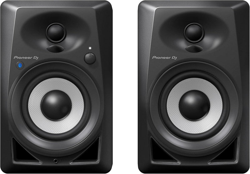 Pioneer DJ DM-40BT Bluetooth Studiomonitore, Schwarz 4&