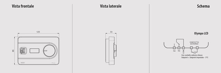 Vemer ve757800 Thermostat, schwarz, Schwarz