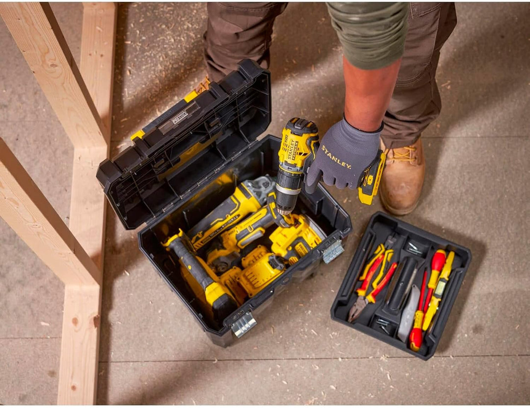 Stanley FatMax Pro-Stack Werkzeugkoffer / Werkzeugkasten VI FMST1-71971 (23L Fassungsvermögen, mit M