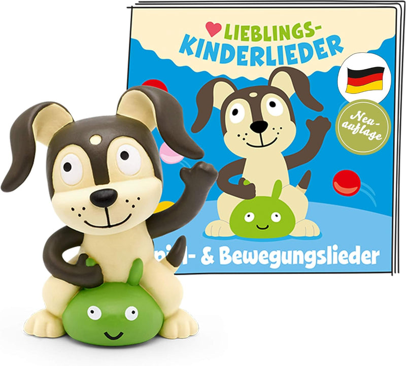 tonies Hörfigur für Toniebox, Lieblings-Kinderlieder – Spiel- und Bewegungslieder, Kinderlieder für